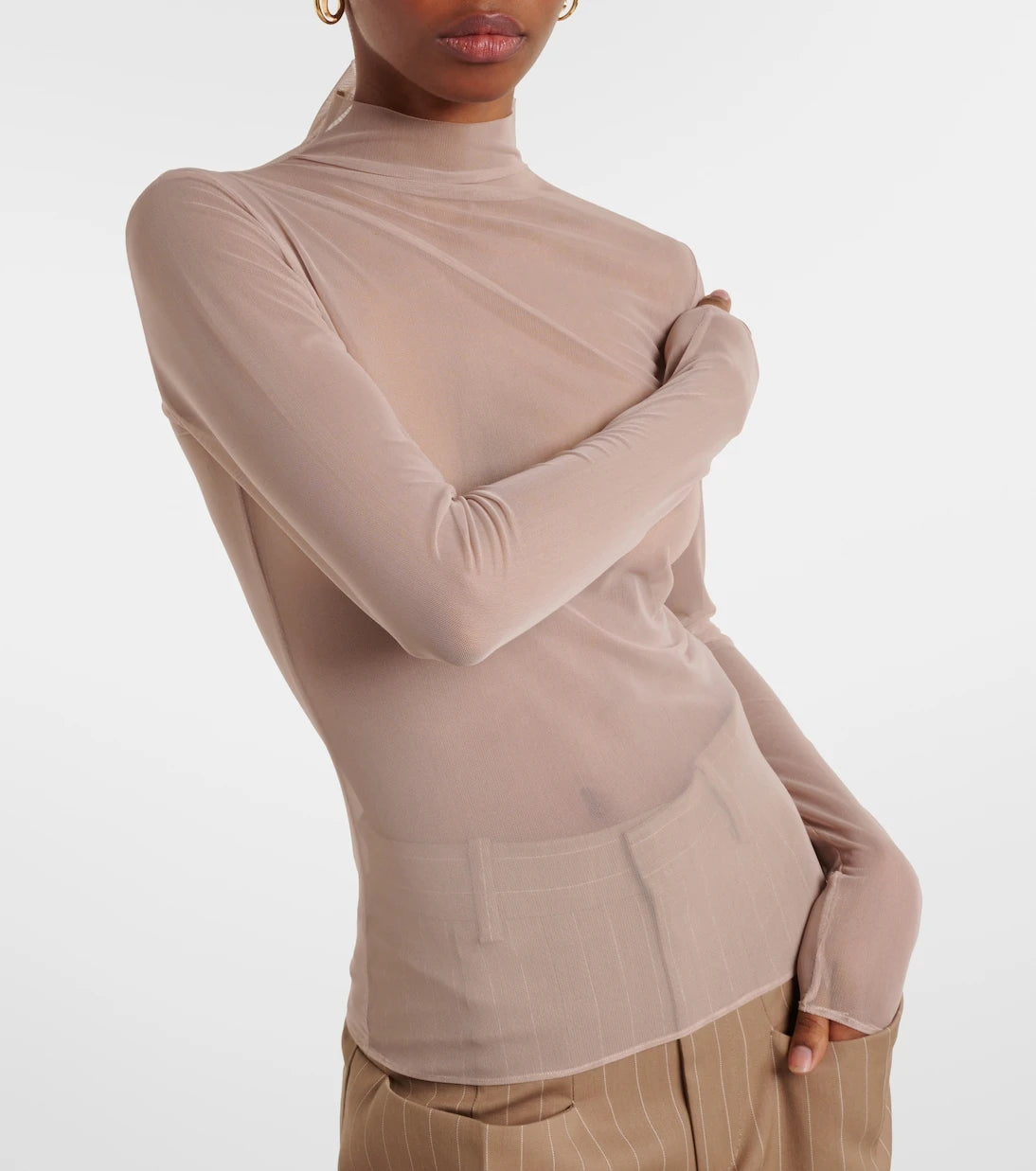 The Frankie Shop - Tulia sheer top