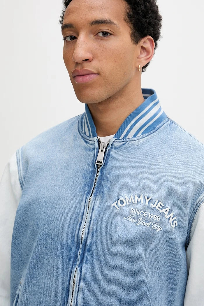 Tommy Jeans яке бомбър мъжко от памук