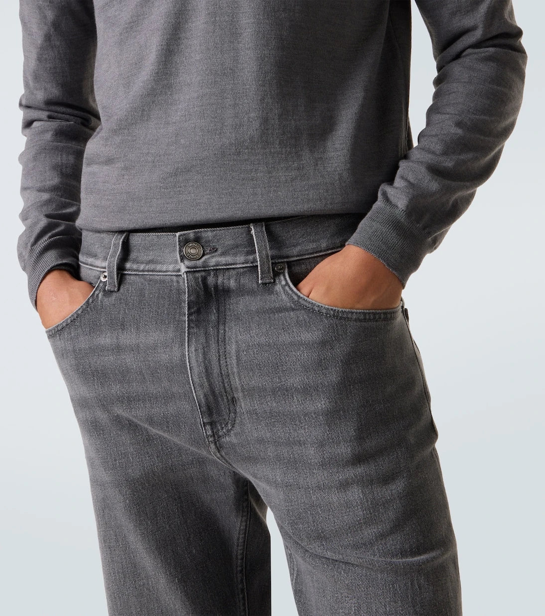 Zegna - Mid-rise slim jeans
