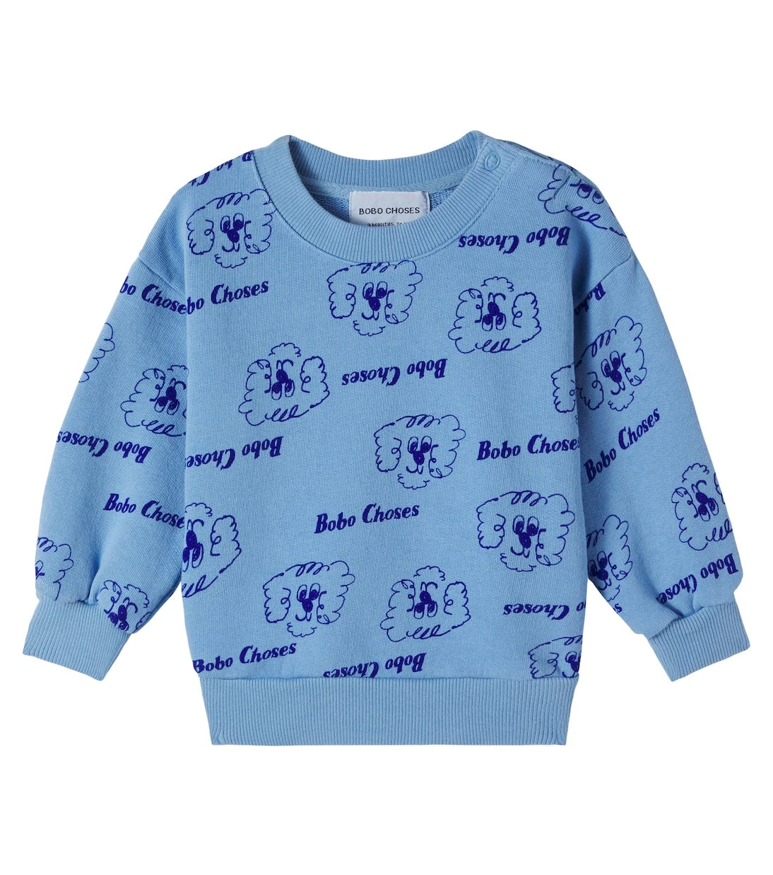 Bobo Choses - Pickles The Dog cotton jersey sweatshirt