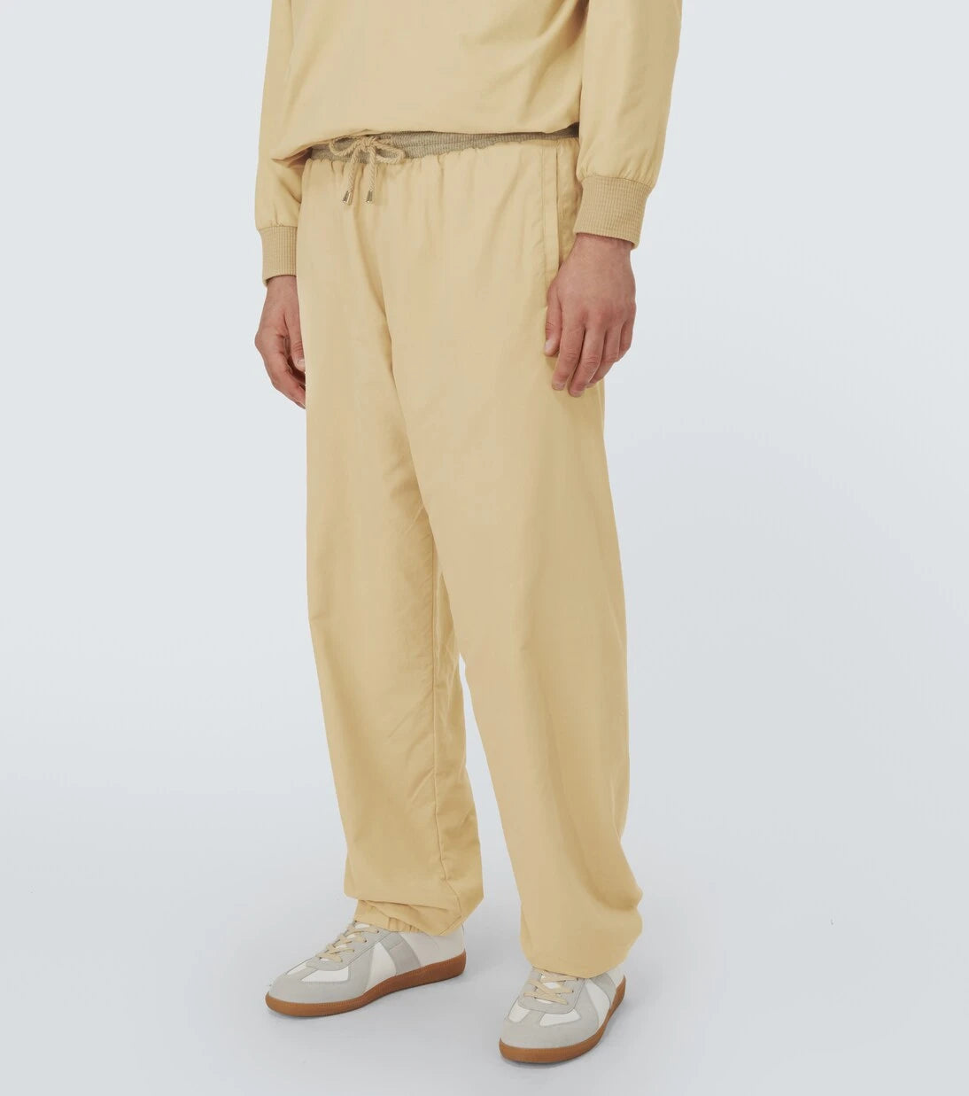 Ranra - Hlaup cotton-blend pants