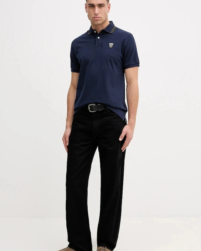 Hackett London Yakalı Pamuklu Tişört