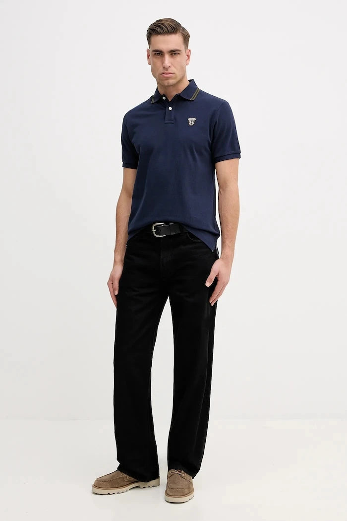 Hackett London Yakalı Pamuklu Tişört