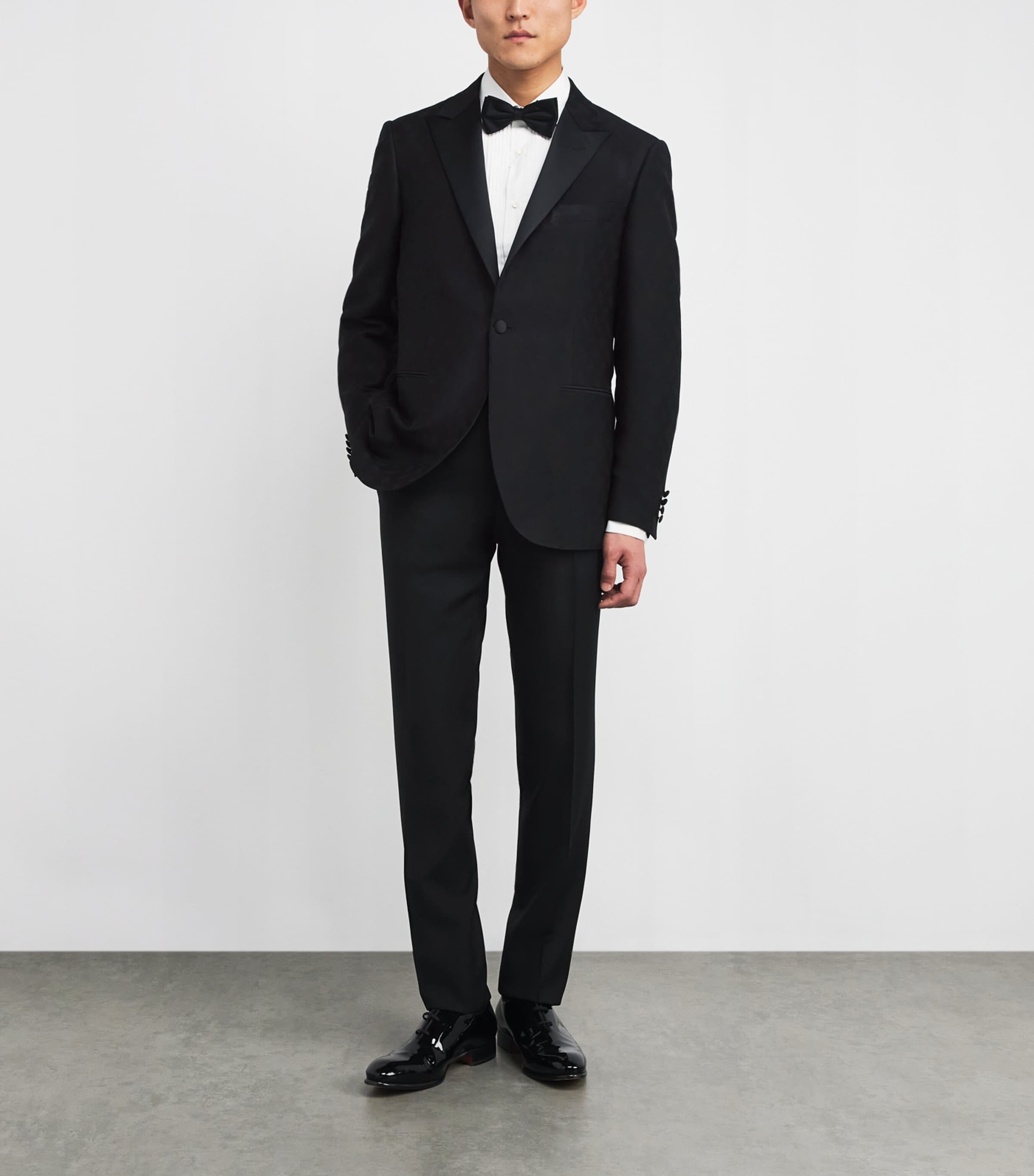 Wool Tuxedo Trousers