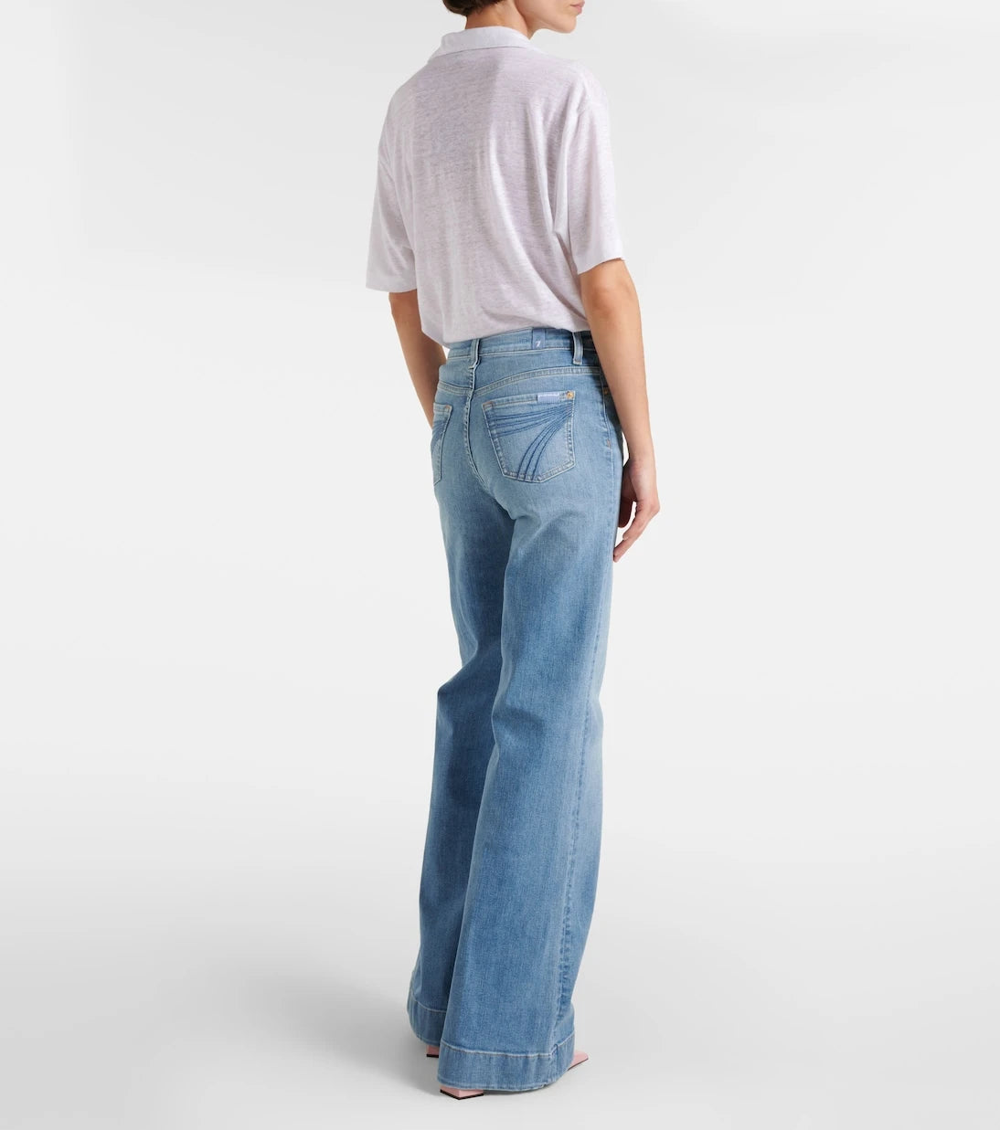 7 For All Mankind - Modern Dojo high-rise flared jeans