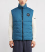 Canada Goose Blue Down Water-Repellent Packable Lodge Gilet