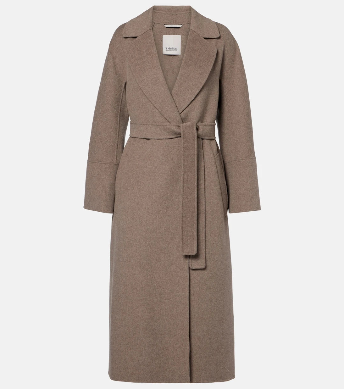 'S Max Mara - Elisa virgin wool wrap coat