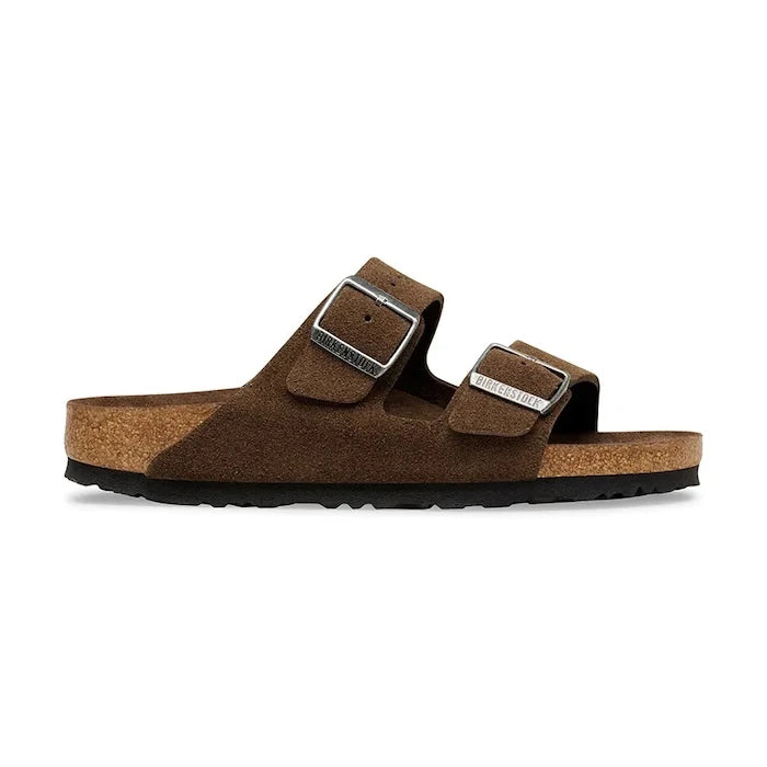 Birkenstock чехли от велур Arizona SFB LEVE