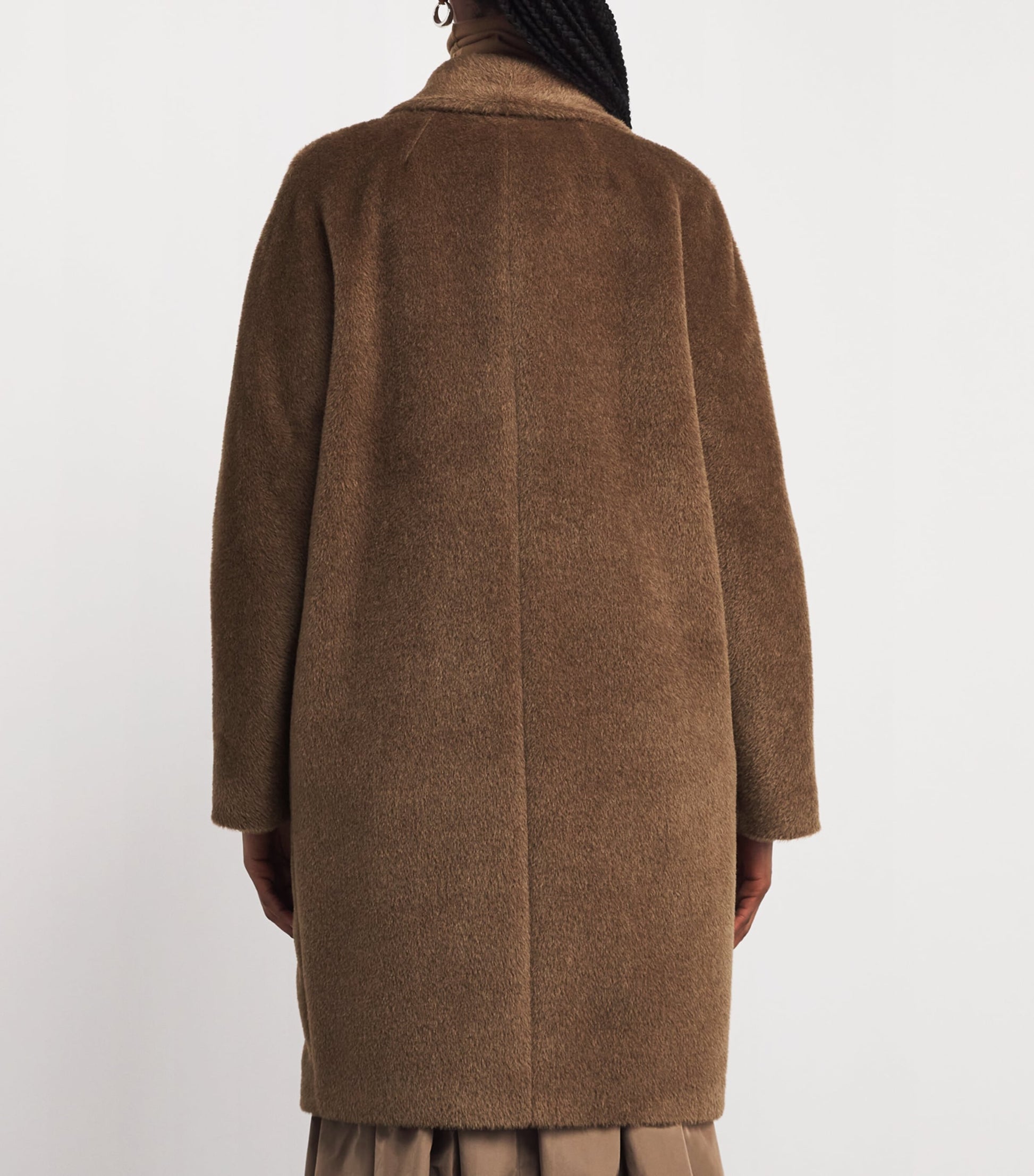 Beige Wool Pea Coat