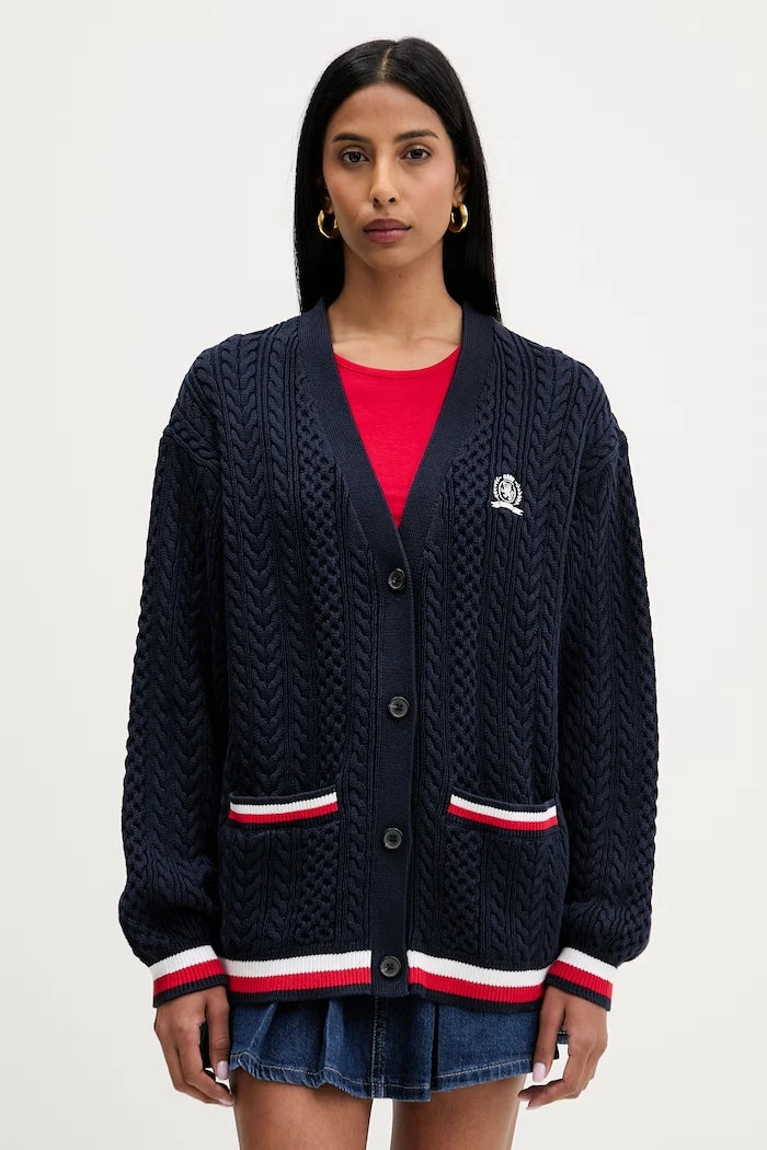 Tommy Jeans жилетка дамска от памук
