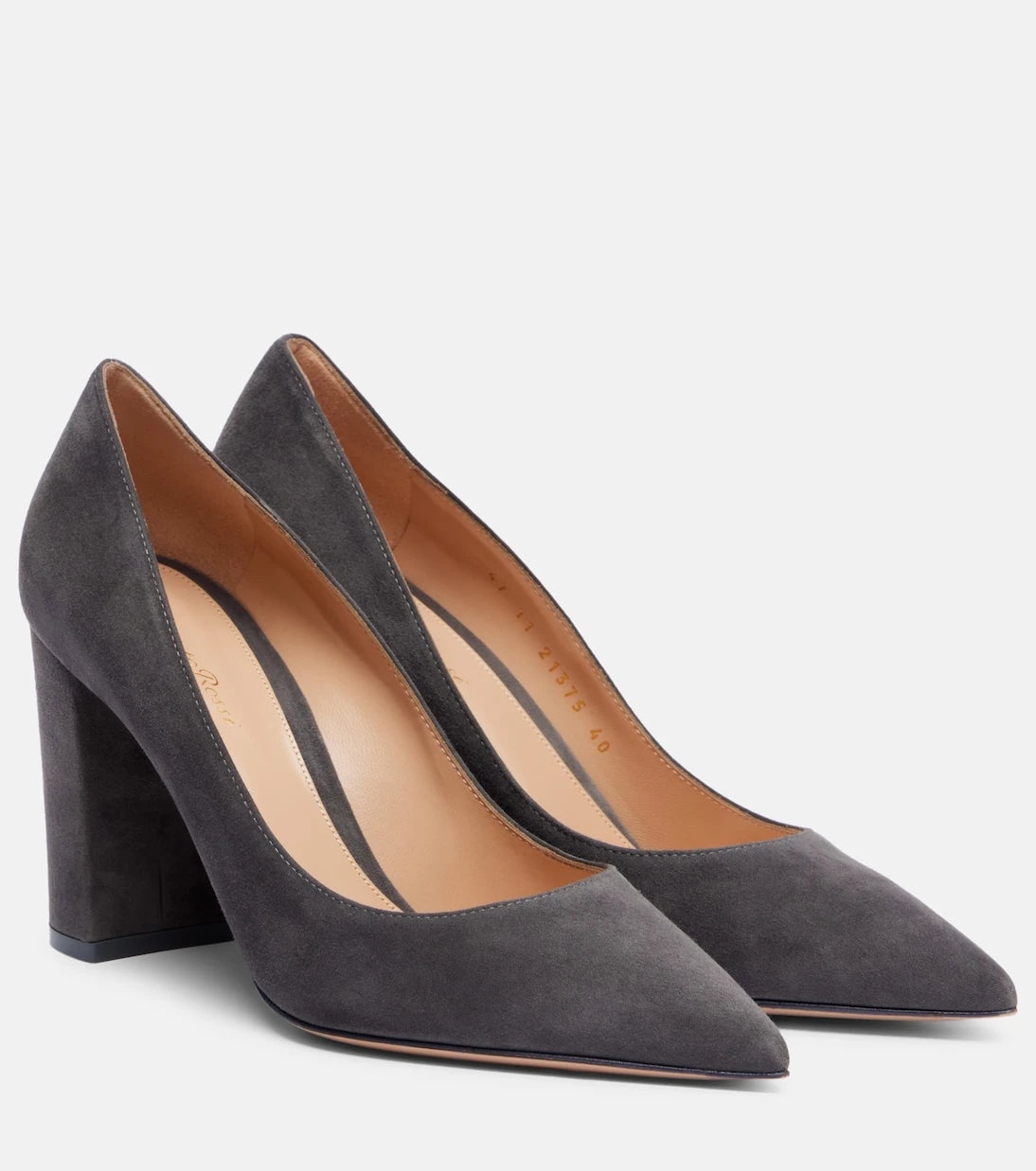 Gianvito Rossi - Piper 85 suede pumps
