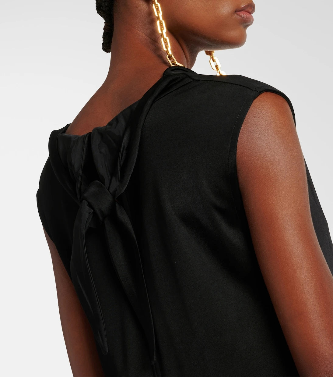 Jil Sander - Tie-detail midi dress
