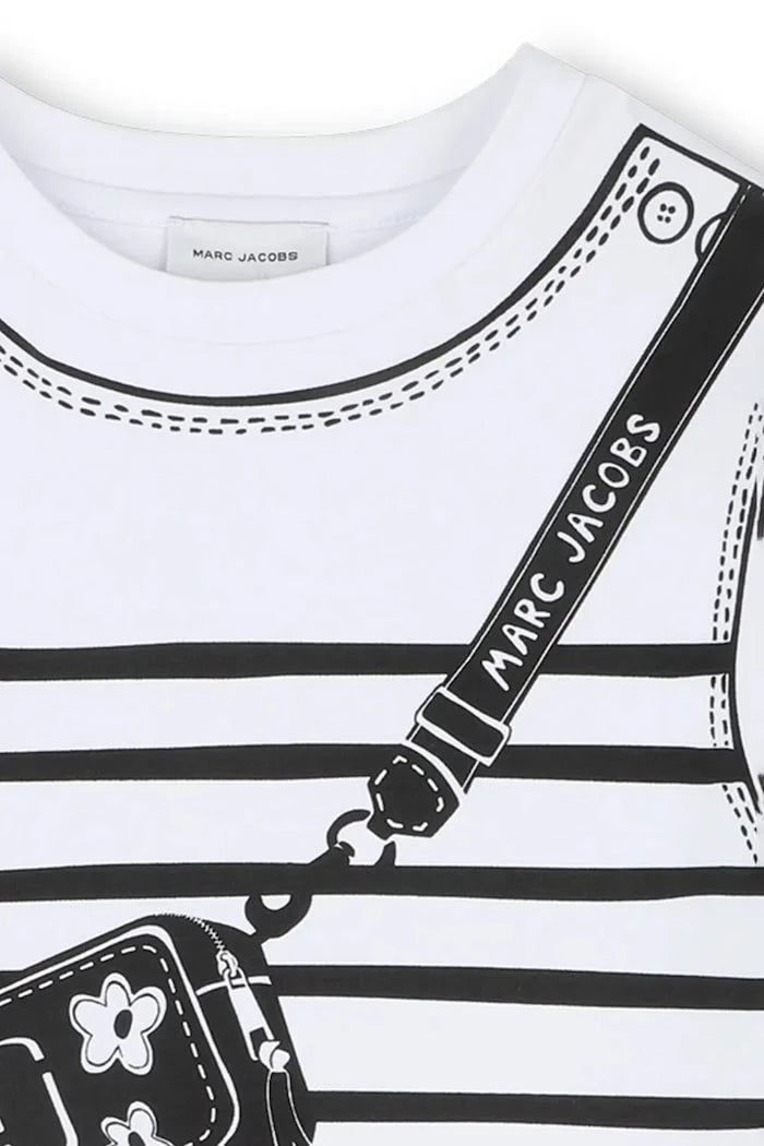 Детска памучна рокля Marc Jacobs