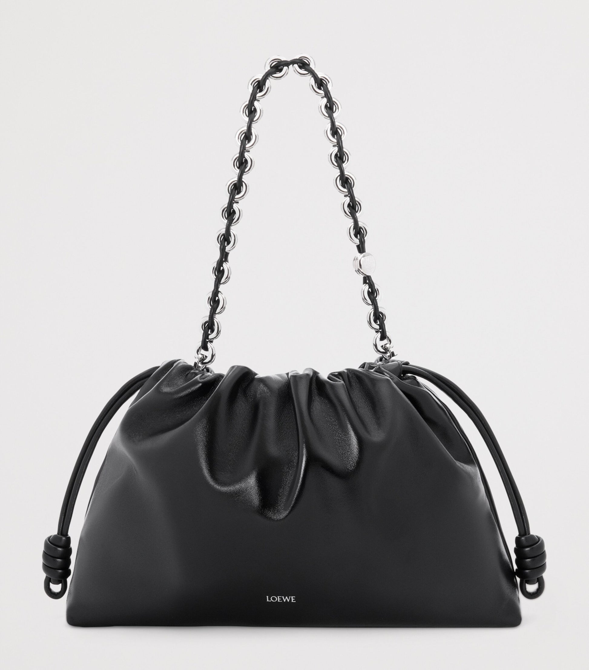 Large Leather Flamenco Purse Shoulder Bag