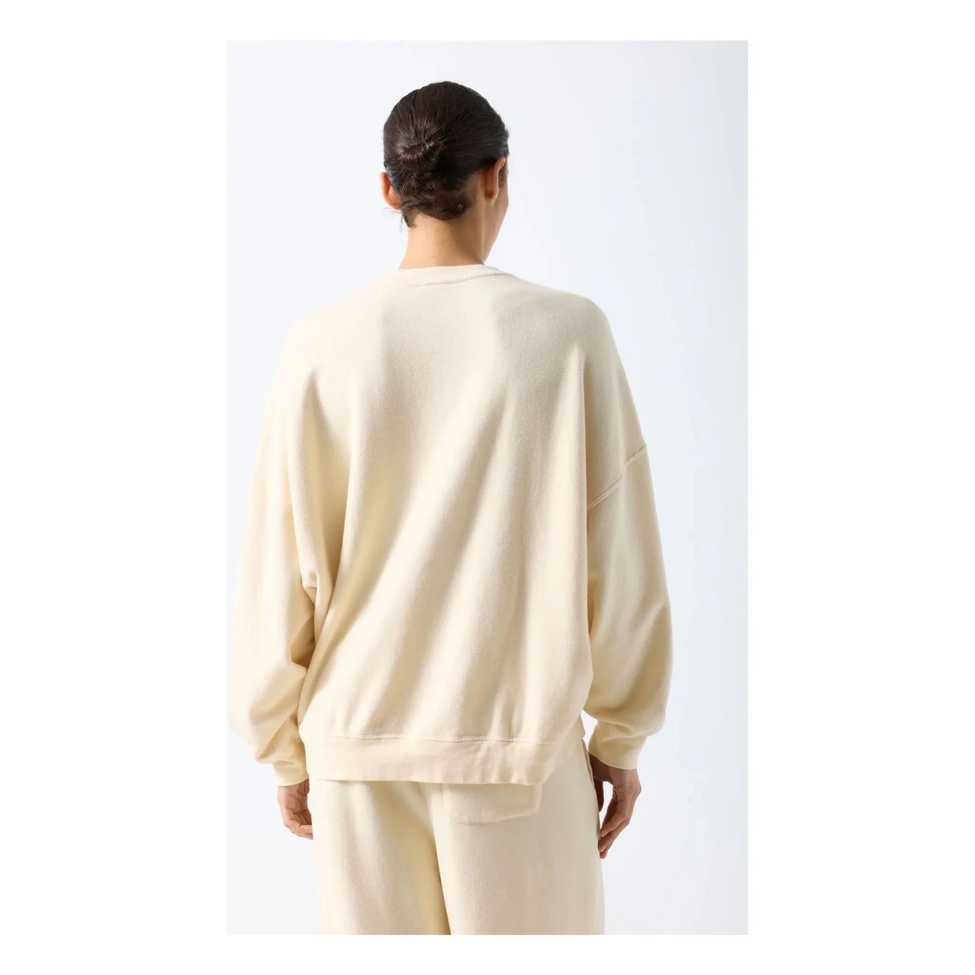 American Vintage - Atubay Cotton Sweatshirt | Ecru