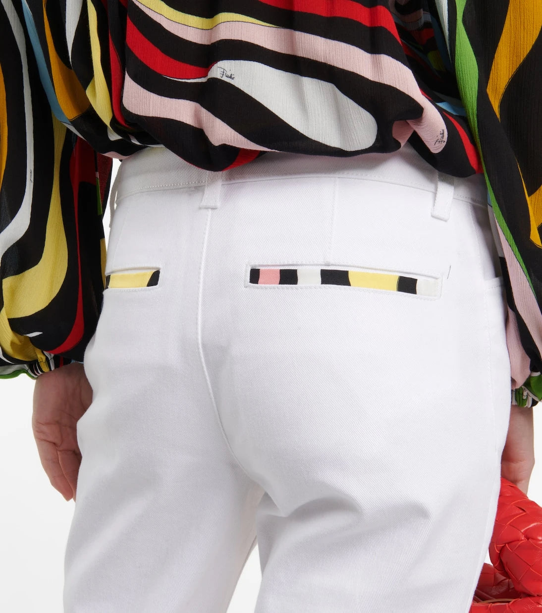 Pucci - High-rise cropped pants