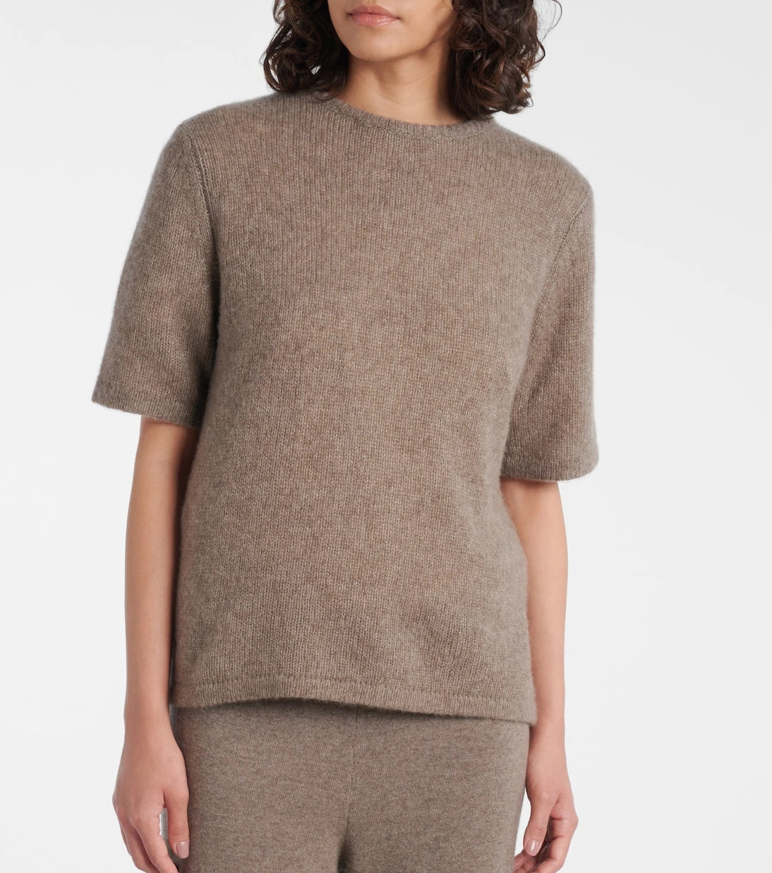 Lisa Yang - Cecelia cashmere and silk T-shirt