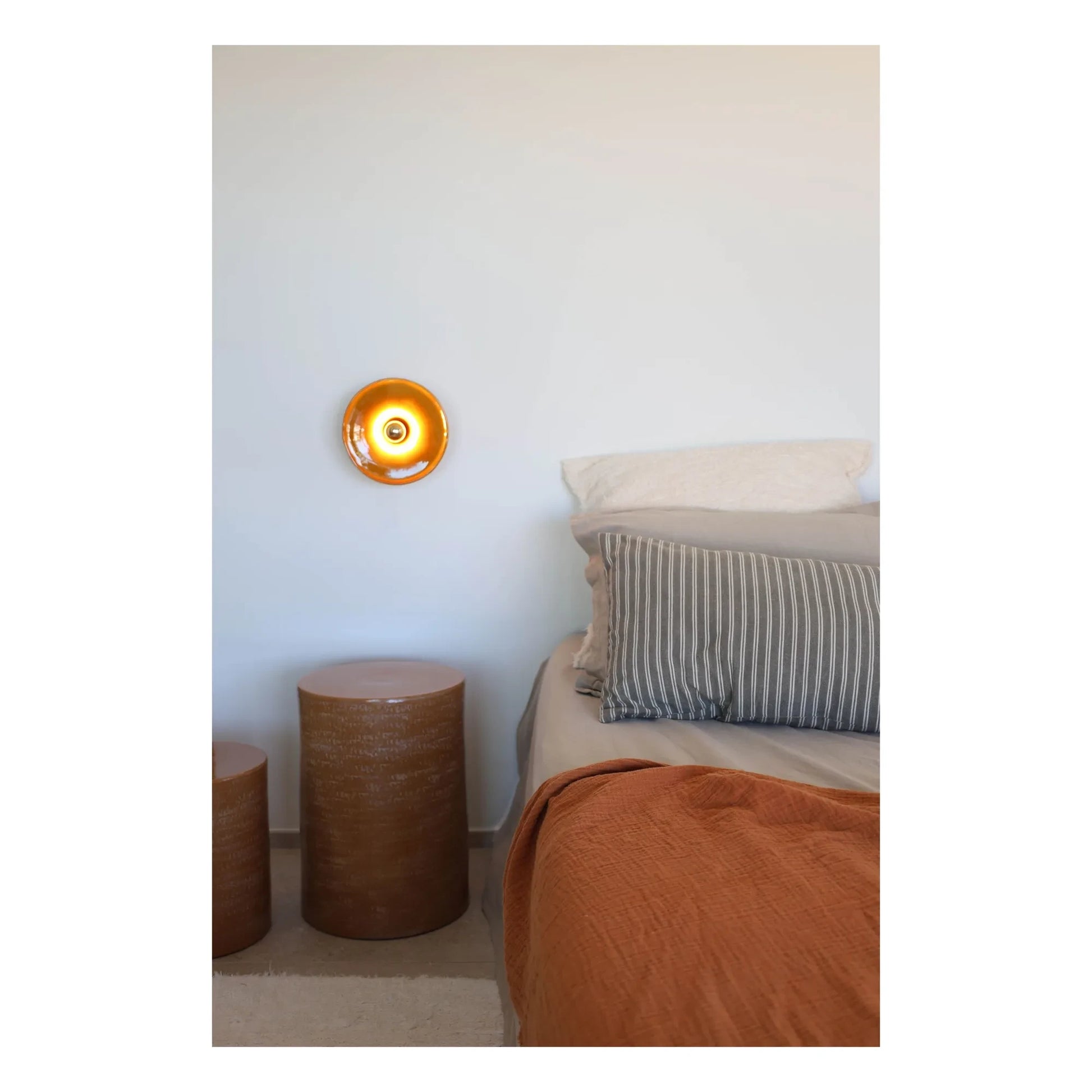 Masamé - Gigaro wall lamp | Honey