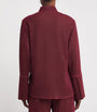 Oséree Burgundy Glazed Lumière Shirt