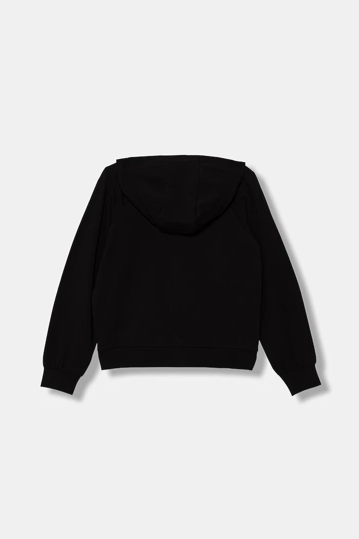 EA7 Emporio Armani çocuk kapüşonlu pamuklu sweatshirt