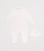 Emporio Armani Kids Cotton All-In-One and Hat Set (3-12 Months)
