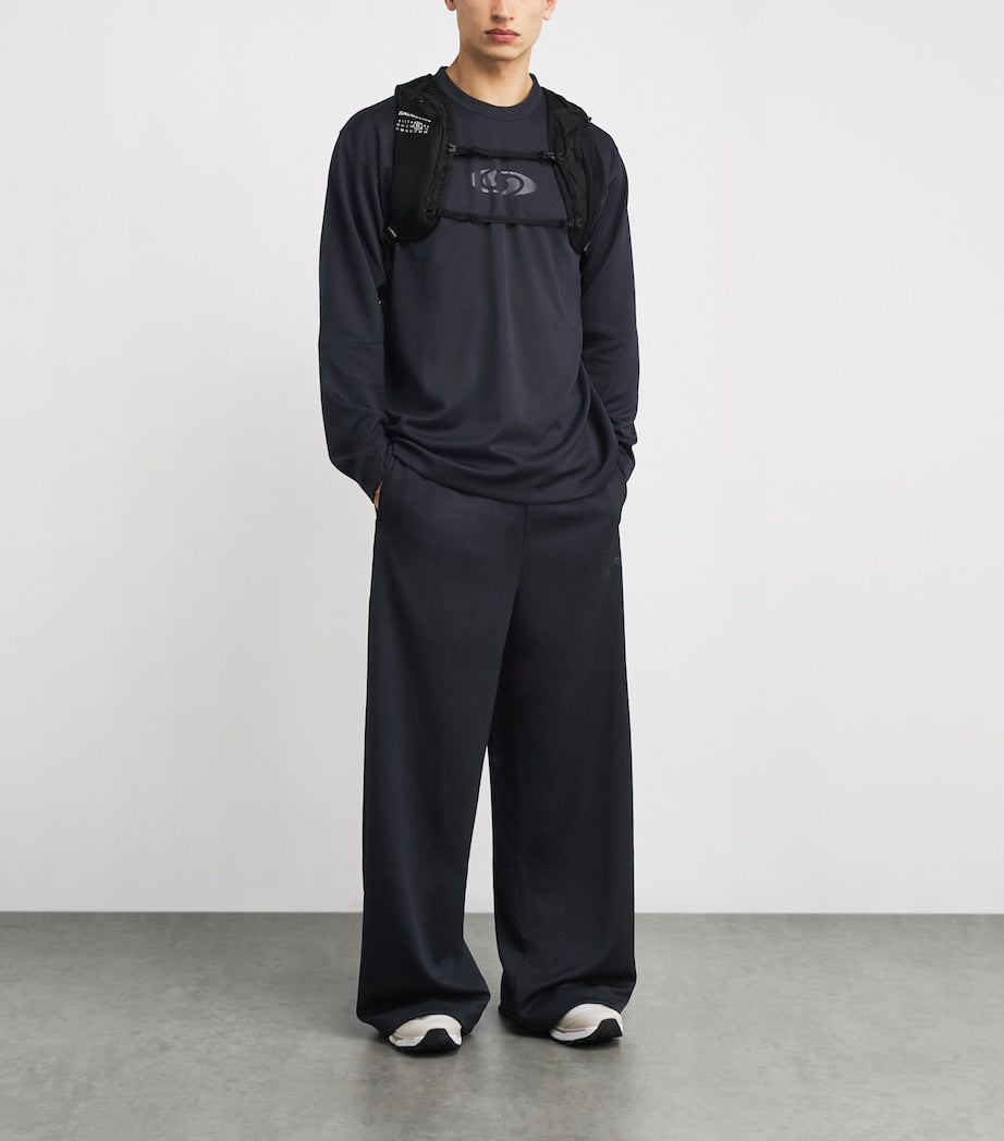 MM6 Maison Margiela x Salomon Logo Long-Sleeve T-Shirt