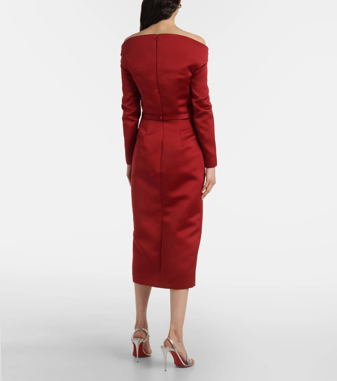 Safiyaa - Asuman off-shoulder midi dress