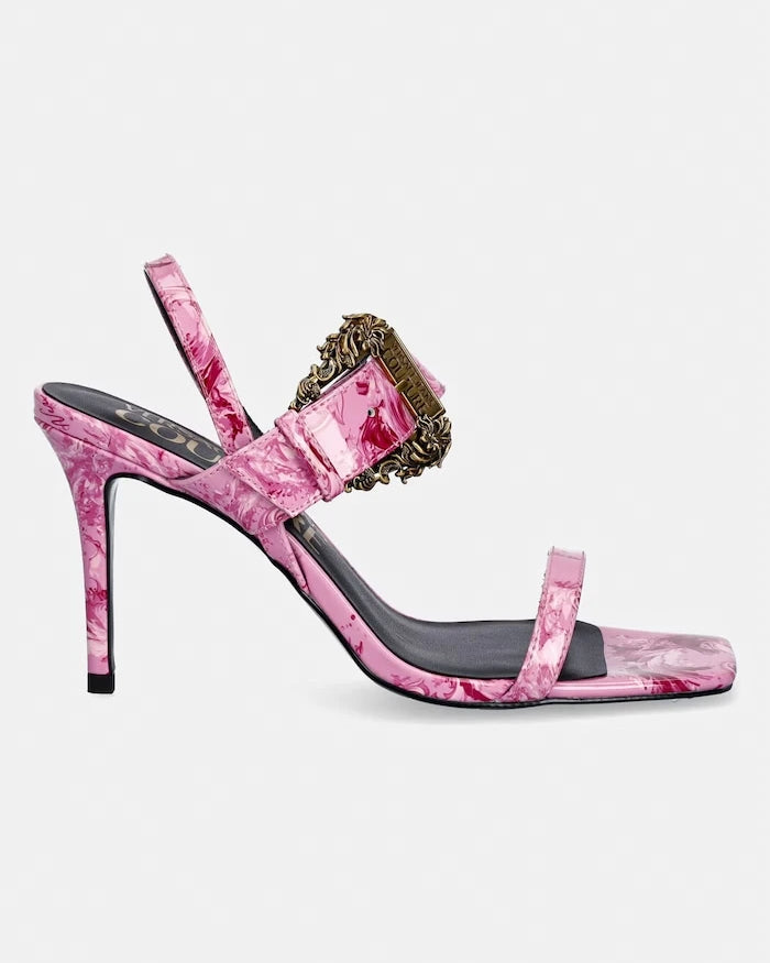 Versace Jeans Couture ince topuklu sandalet