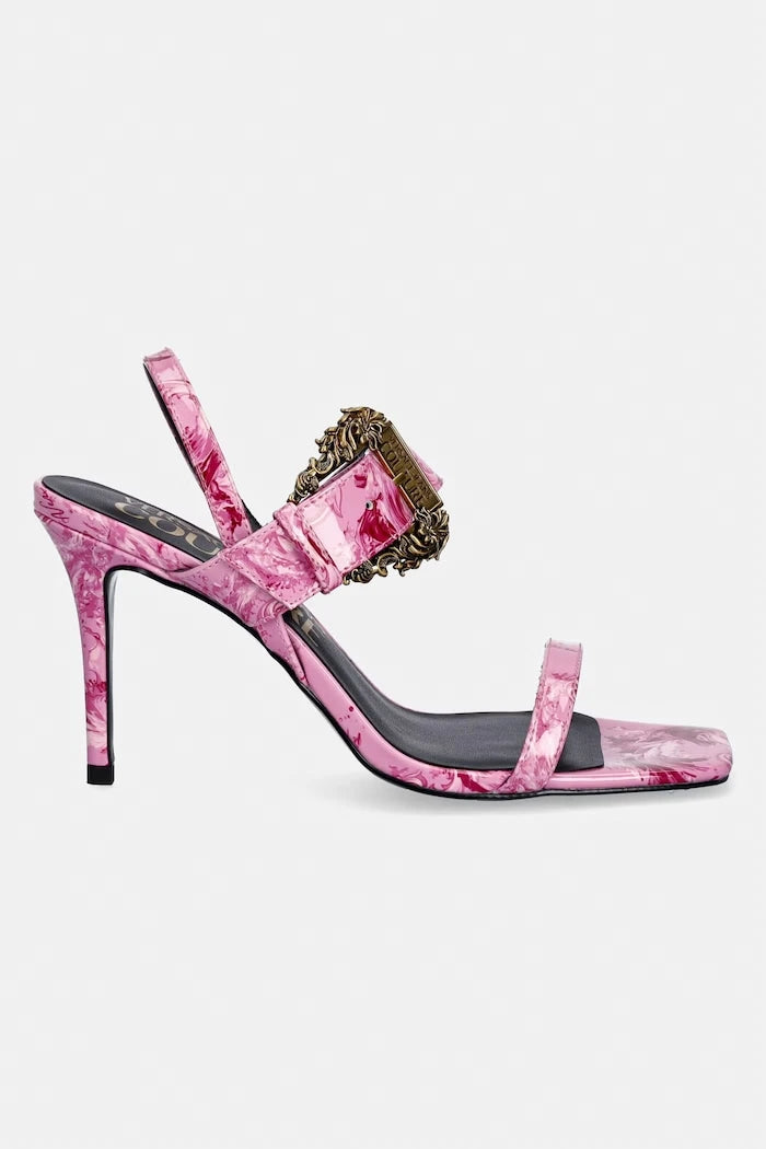 Versace Jeans Couture сандали с тънък ток