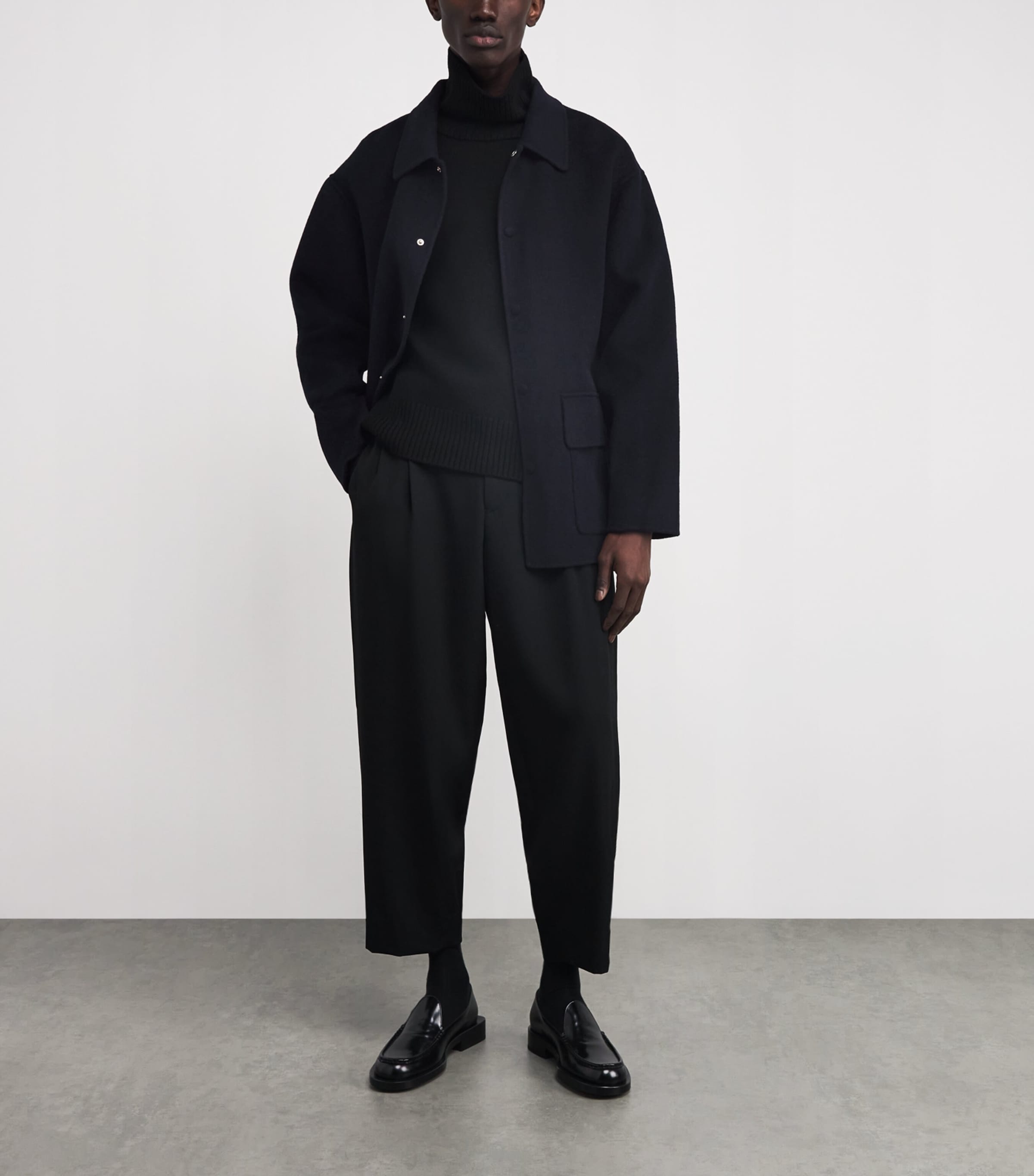 Wool Vasco Jacket DARK NAVY