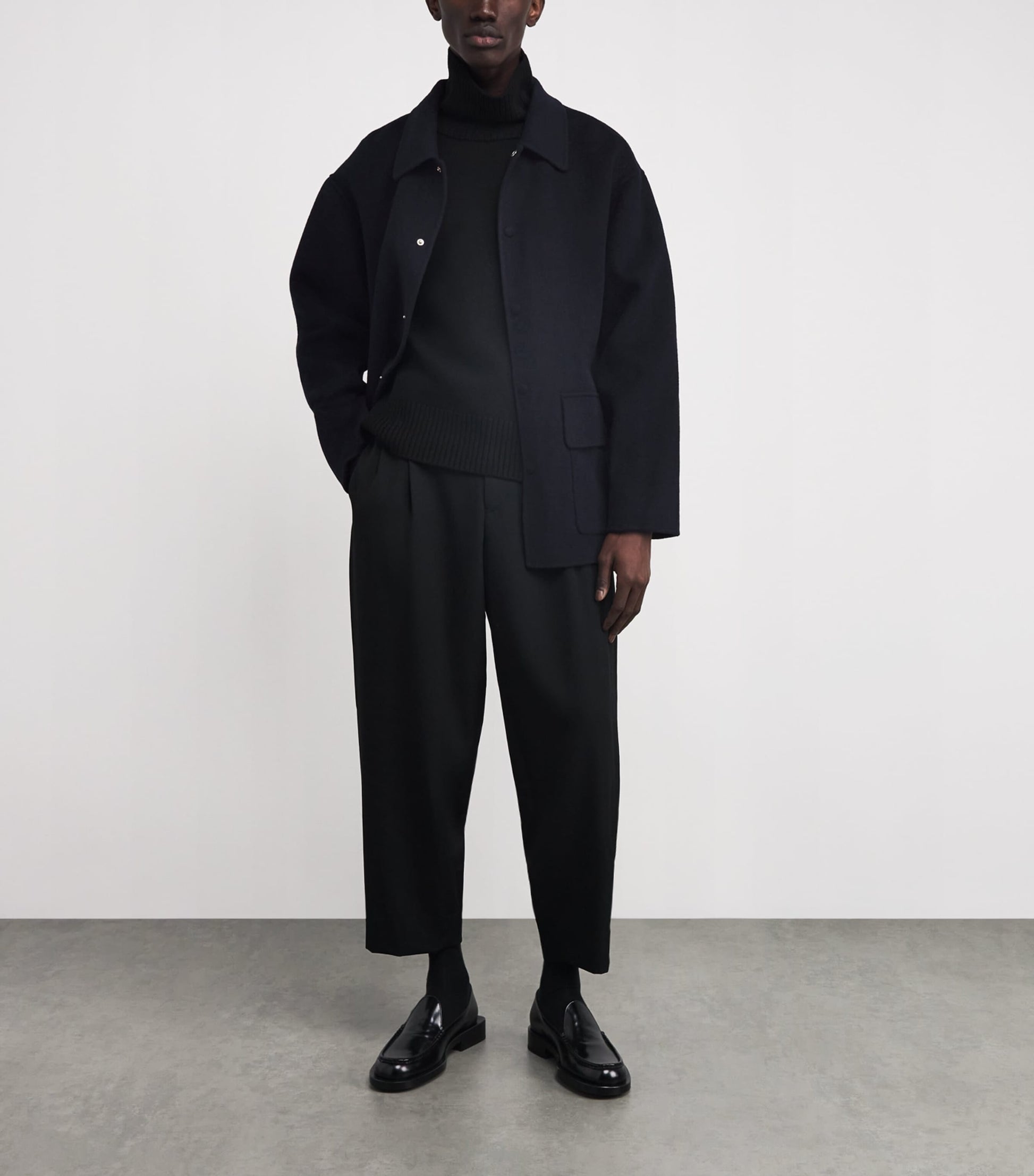 Wool Vasco Jacket DARK NAVY