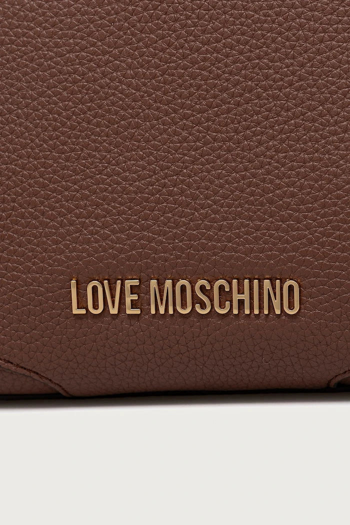 Love Moschino kadın suni deri crossbody çanta