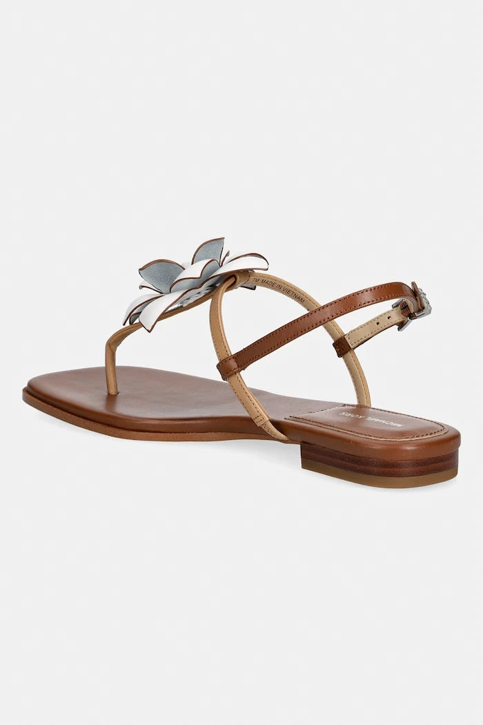 MICHAEL Michael Kors сандали дамски от кожа Jacie Thong Sandal