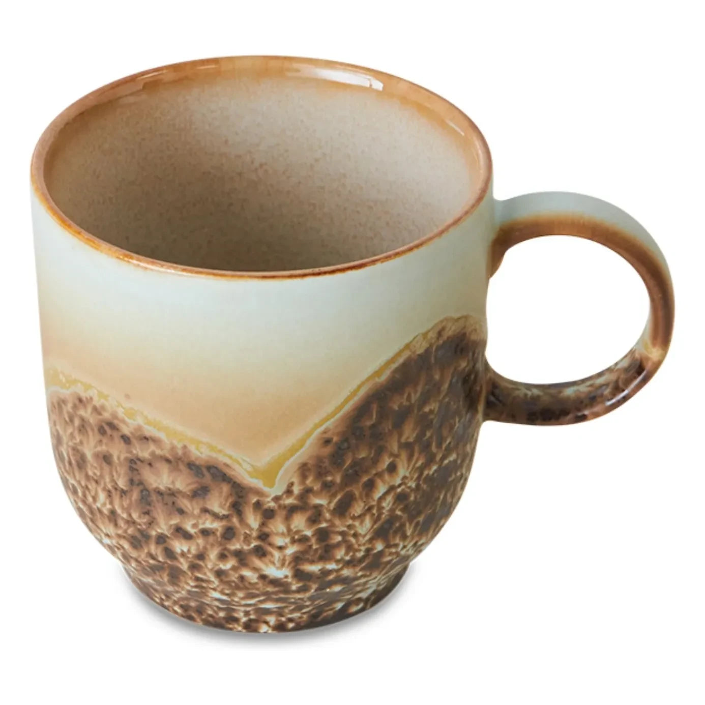 HKliving - Stoneware coffee cup | Brown