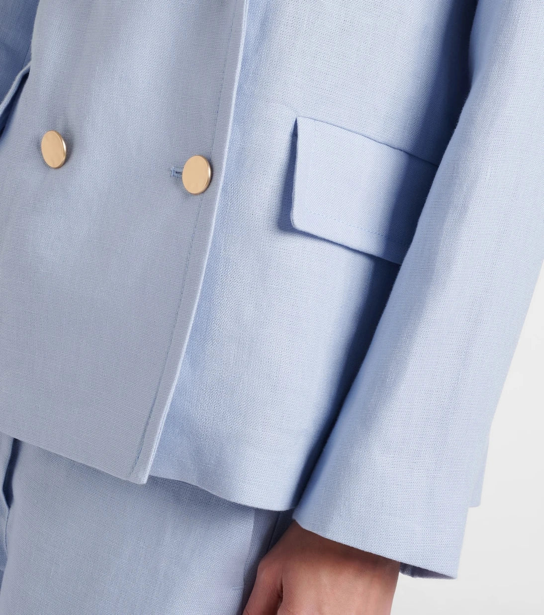 'S Max Mara - Avenue double-breasted linen blazer