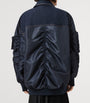Blue Hybrid Verity Bomber Jacket