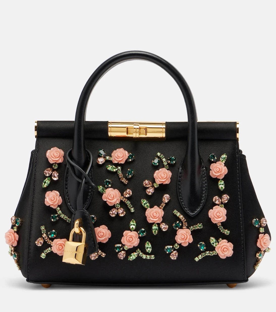 Dolce&Gabbana - حقيبة مارلين داي ميني بحمّالات علوية وتطريزات
