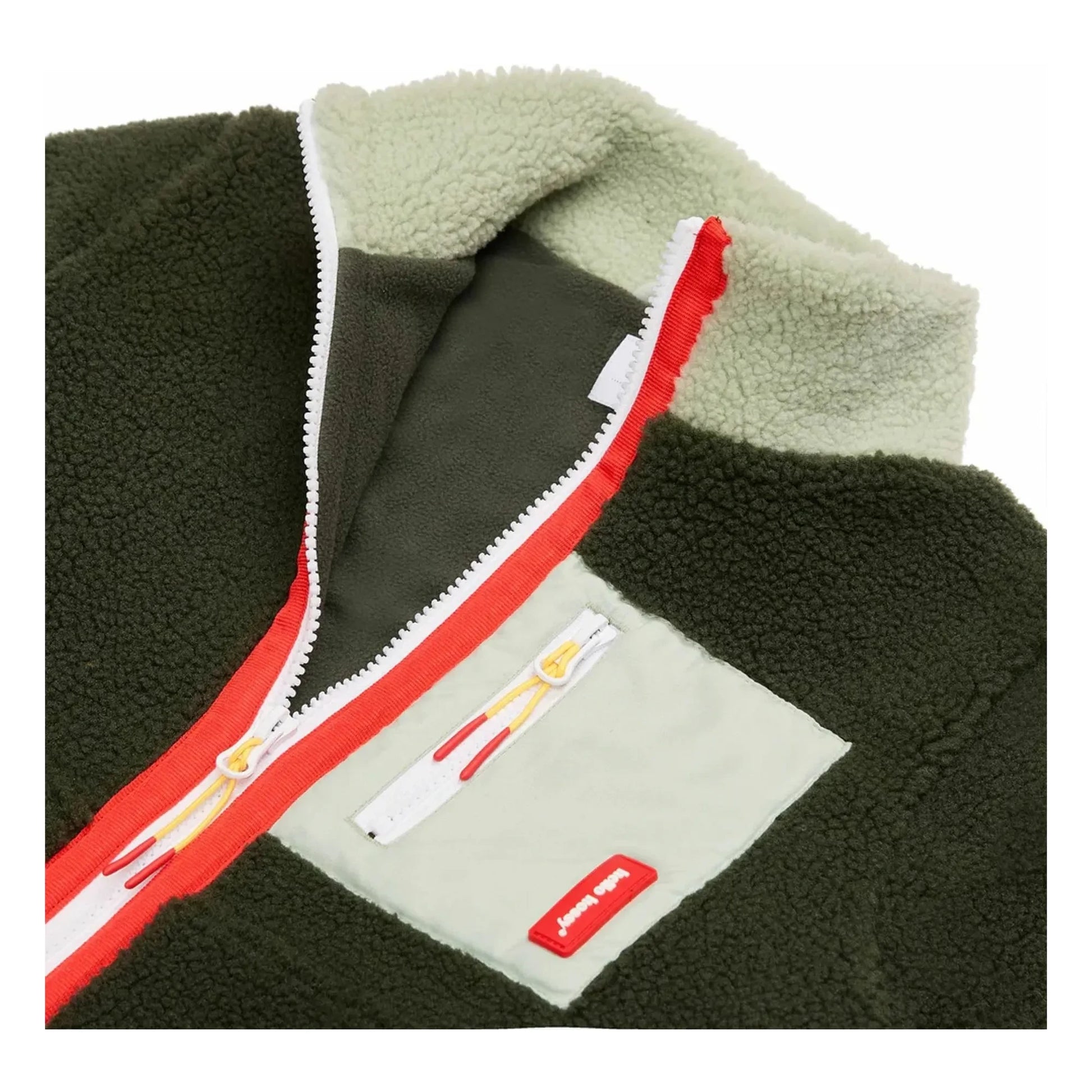 Hello Hossy - Forest Fleece Jacket | Dark khaki
