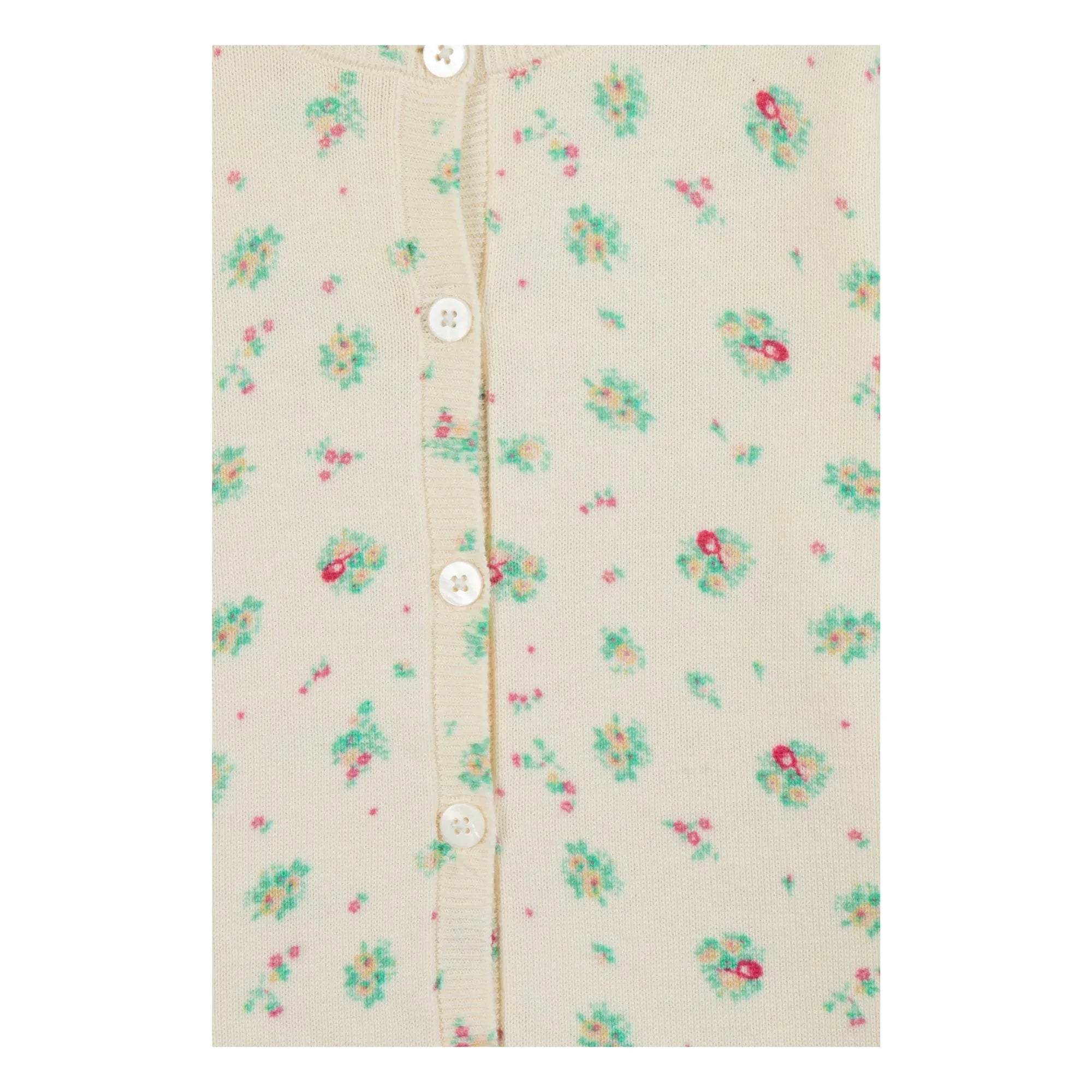 Bonton - Lilou Coco Bouquets cardigan | Cream