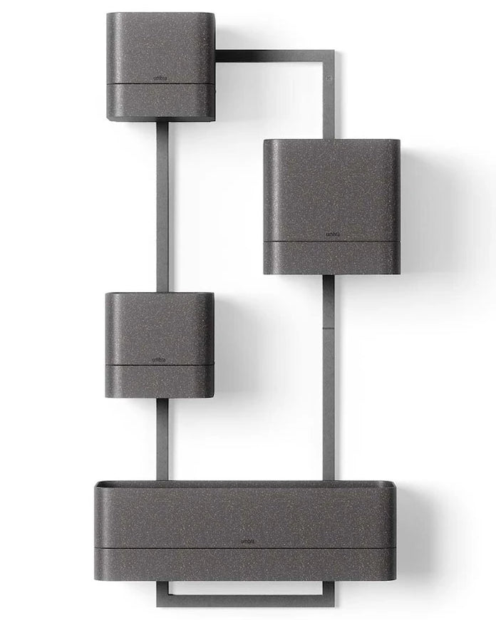 Umbra Cubiko Duvar Saksısı Seti 35,6 x 72,6 cm