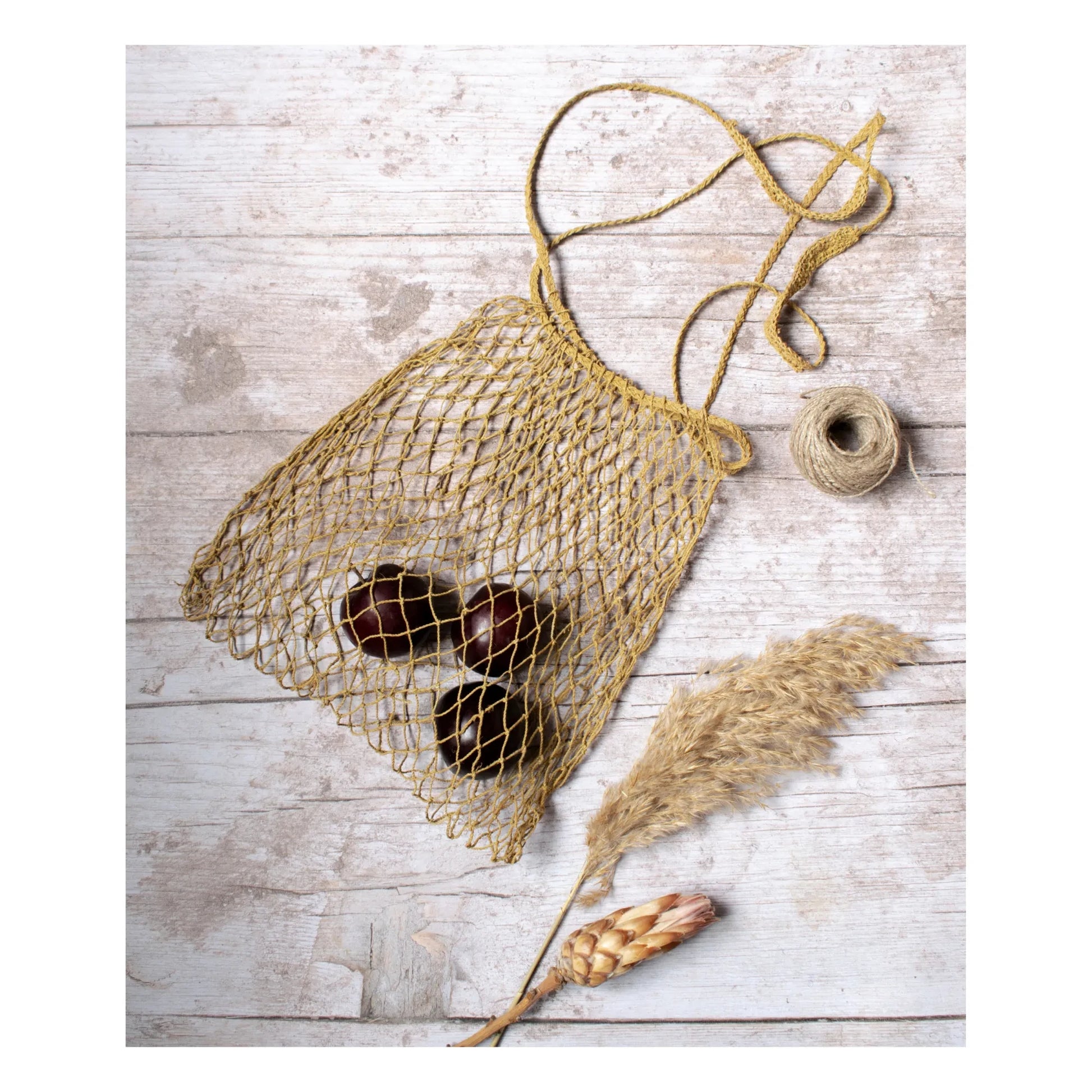 Finca Home - Net Bag | Pale yellow