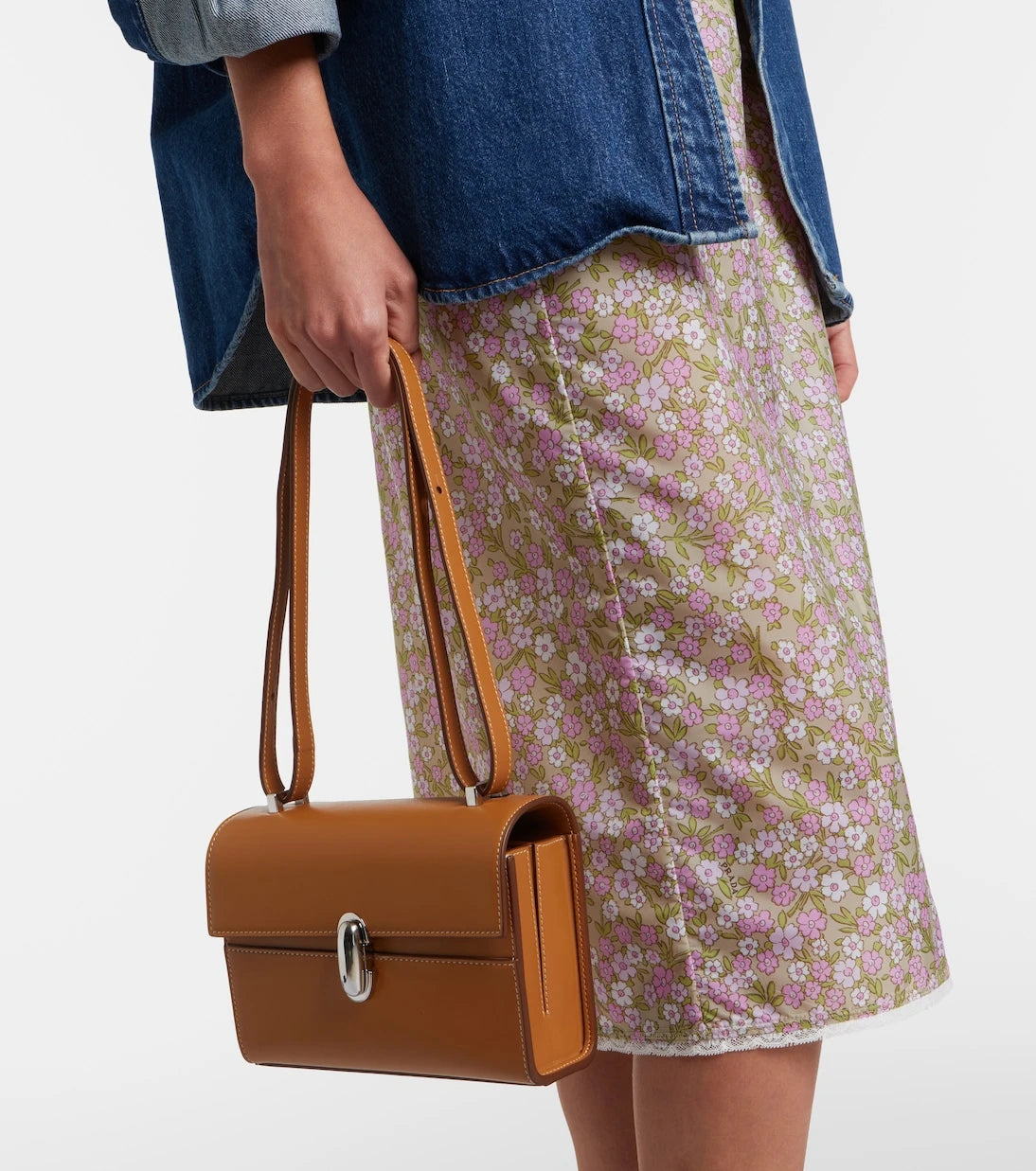 Savette - Symmetry 19 leather crossbody bag