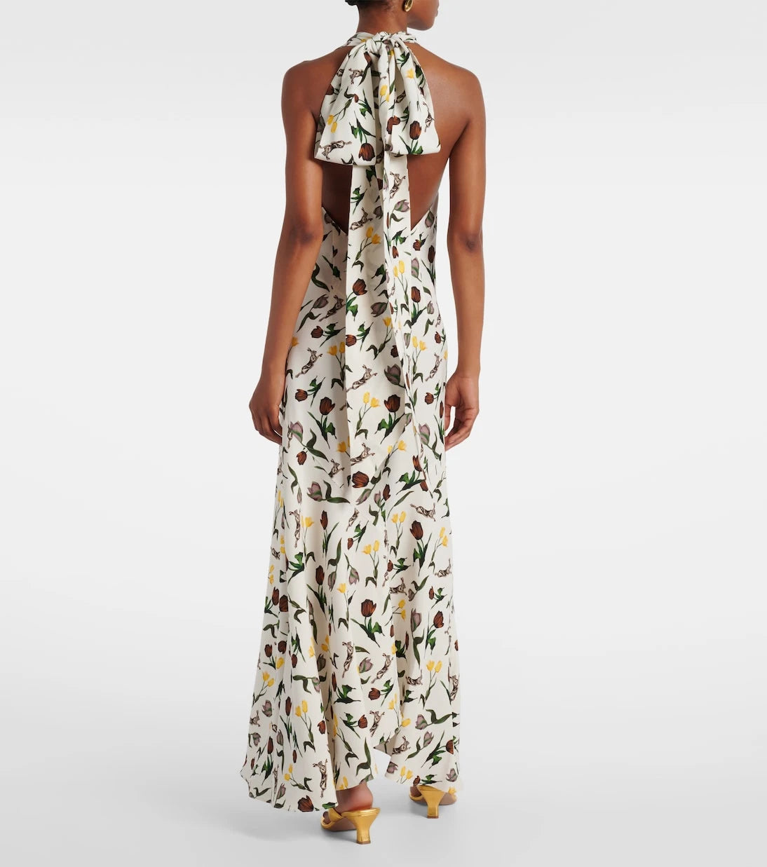 Marni - Floral poplin maxi dress
