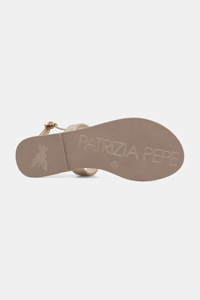 Patrizia Pepe сандали за деца от кожа