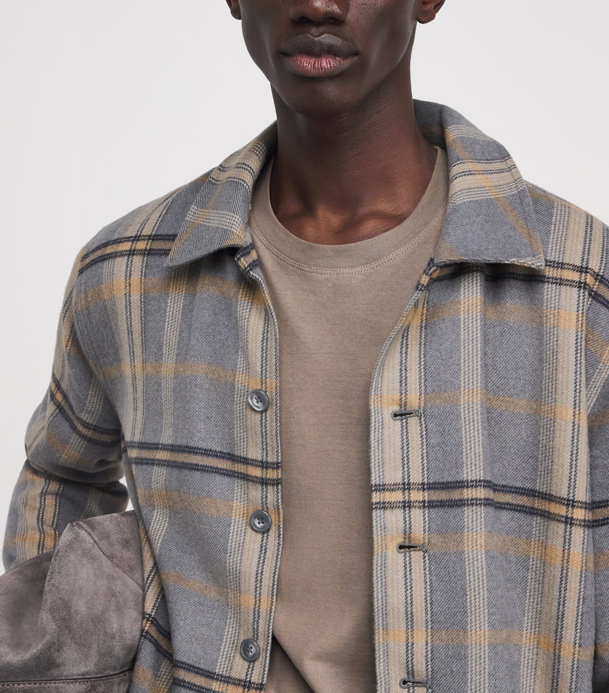 PAIGE Multi Fleece-Lined Telford Overshirt