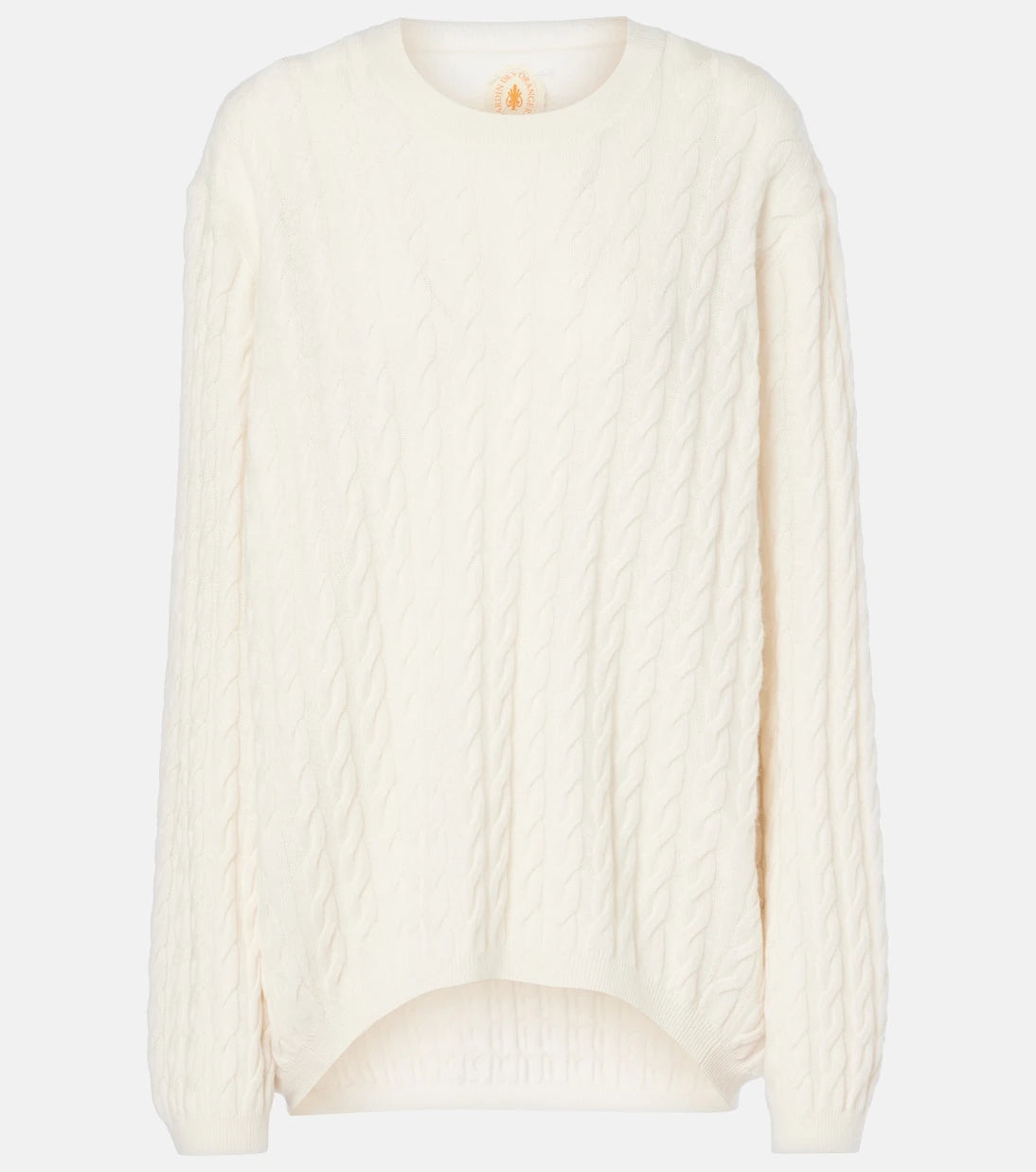Jardin des Orangers - Cable-knit wool and cashmere sweater