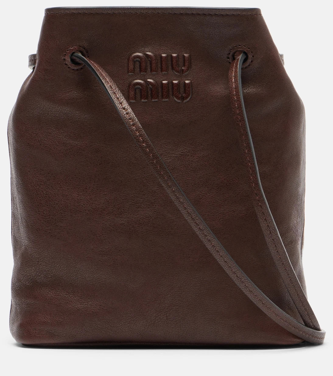 Miu Miu - Mini leather crossbody bag