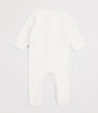 Petit Bateau Cotton Velour Heart All-In-One (1-12 Months)