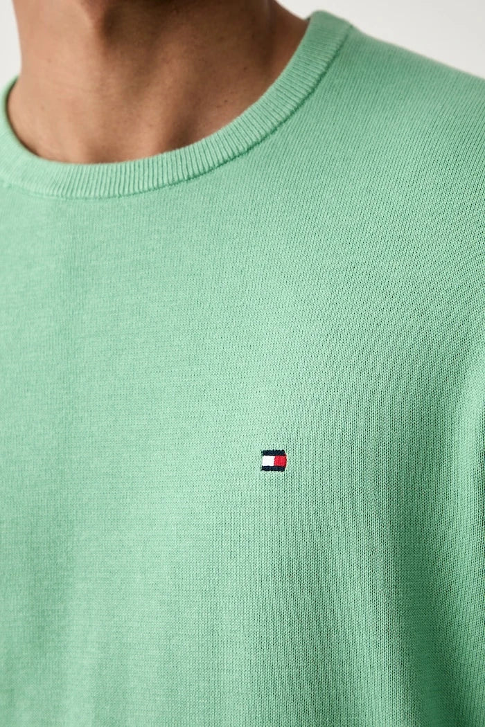 Tommy Hilfiger erkek pamuklu kazak