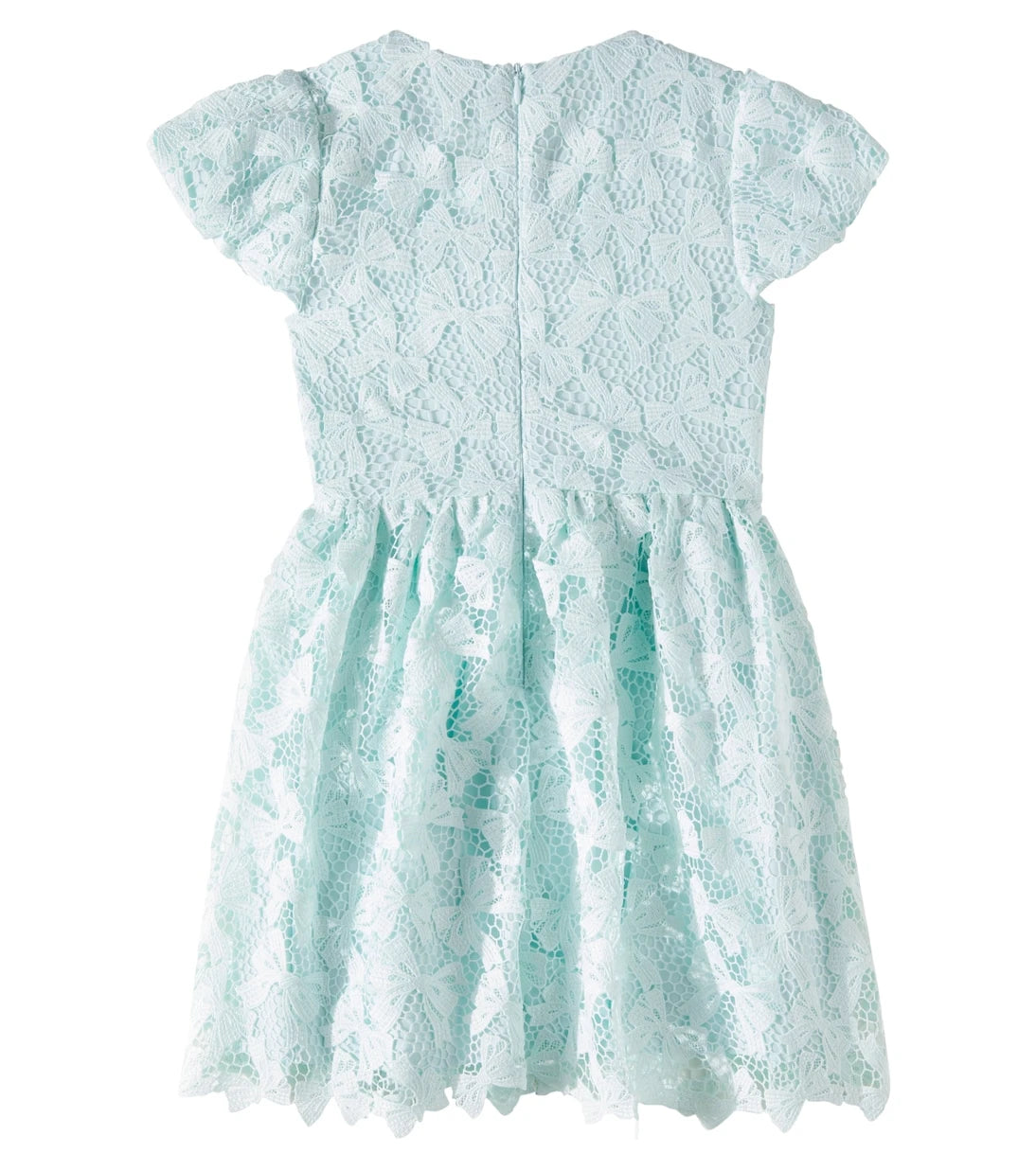Self-Portrait Kids - Bow lace dress